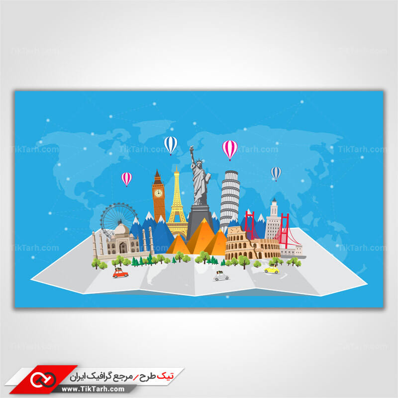 دانلود پس زمینه طراحی مجسمه و برج ها