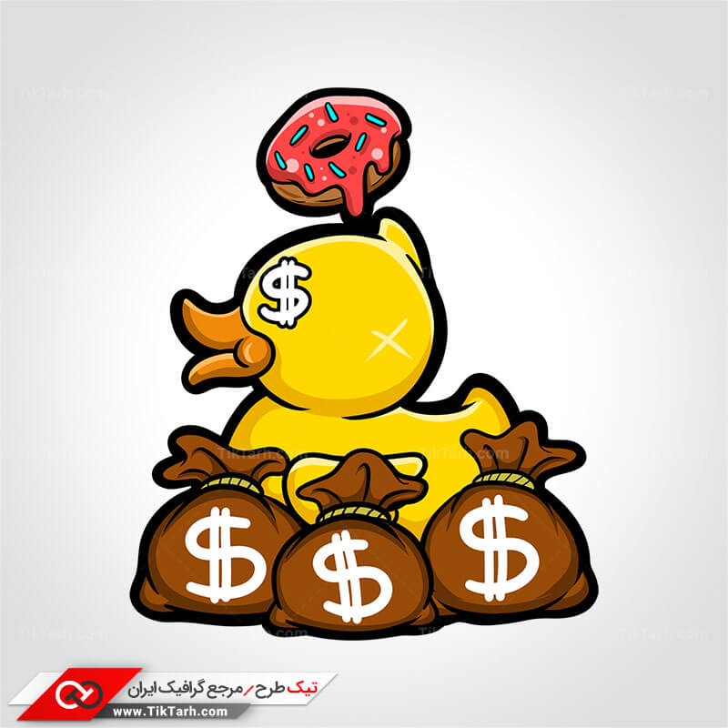 طرح گرافیکی کلیپ آرت سکه