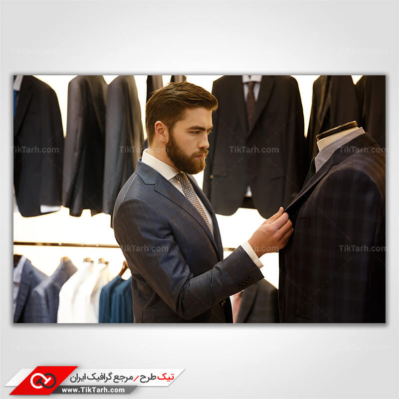 تصویر با کیفیت فروشگاه کت و شلوار