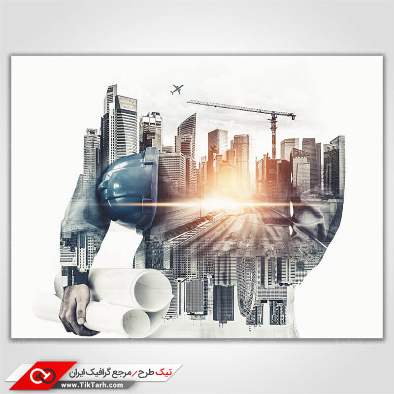 تصویر لارج فرمت مهندس معمار