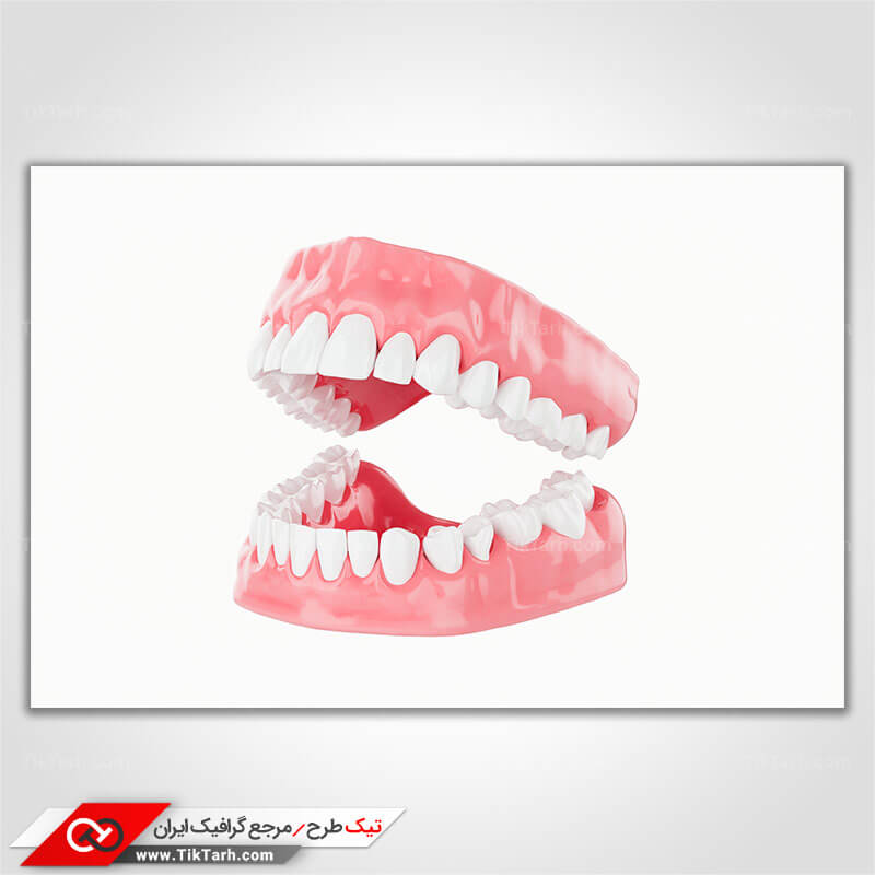عکس با کیفیت دندان مصنوعی