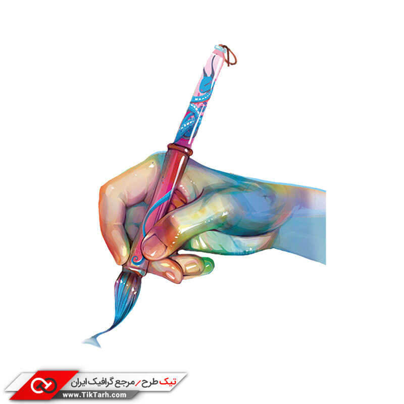 طرح گرافیکی کلیپ آرت نقاشی کشیدن