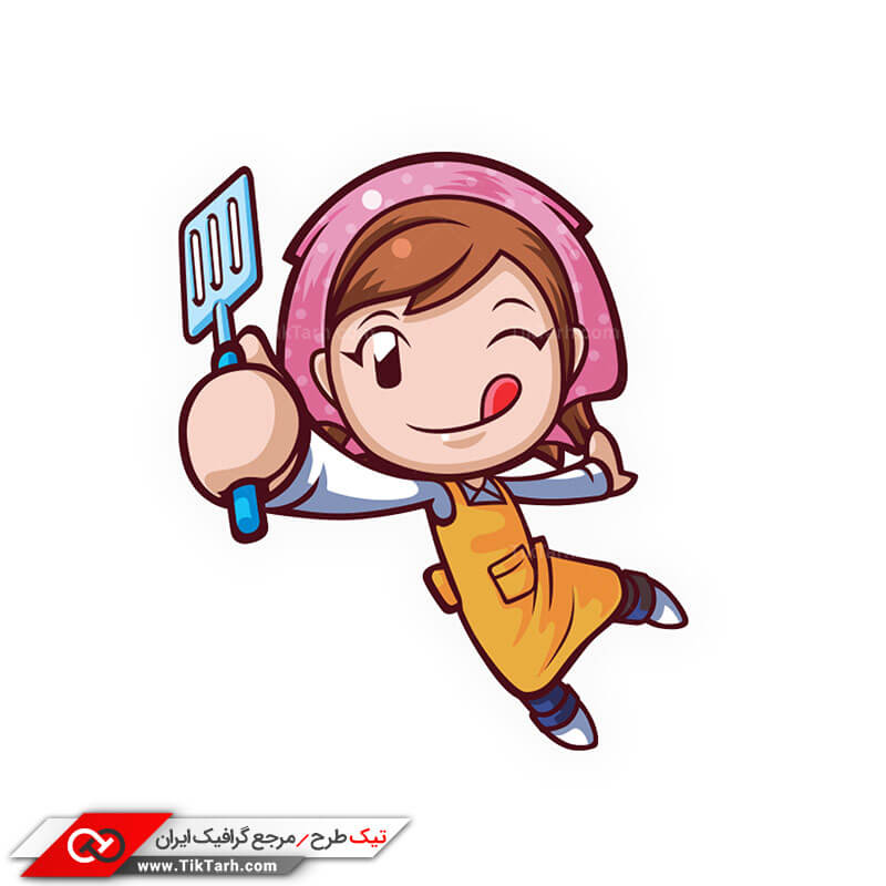 دانلود کلیپ آرت دختر بچه و آشپزی