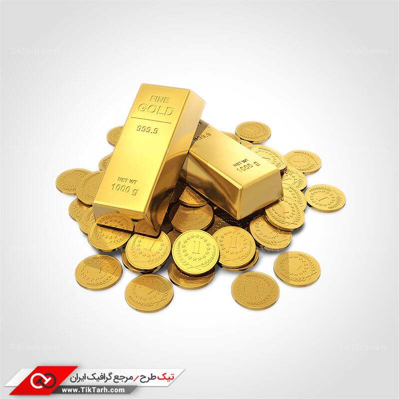 دانلود المان واقع گرایانه سکه و شمش طلا