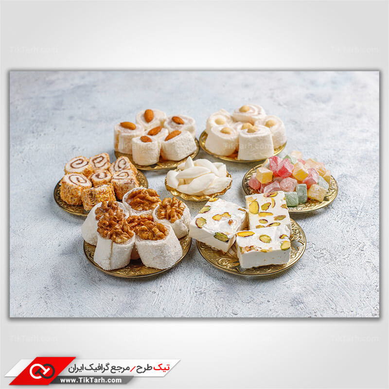 دانلود تصویر باکیفیت شیرینی گز