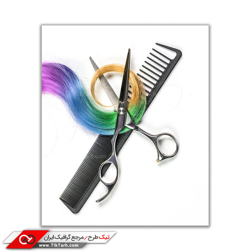 دانلود عکس لارج فرمت قیچی و شانه