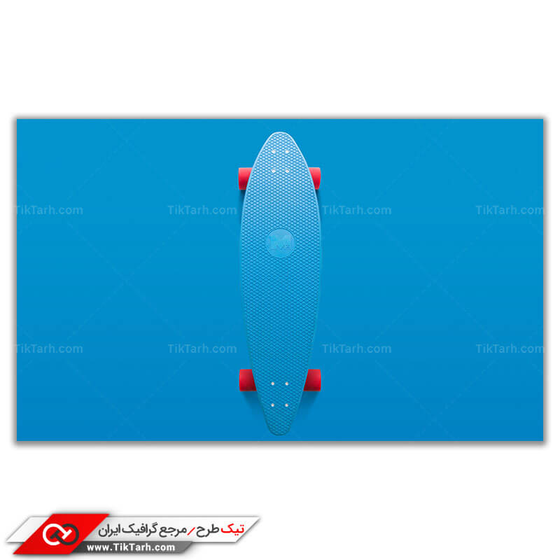 تصویر با کیفیت اسکیت آبی