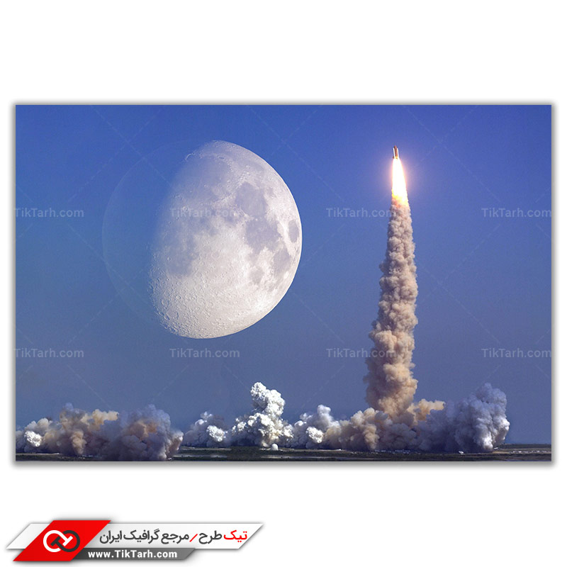 تصویر باکیفیت پرتاب موشک به فضا