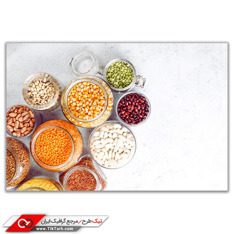دانلود عکس گرافیکی با کیفیت انواع حبوبات