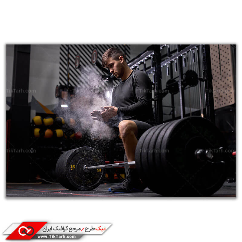 تصویر بسیار با کیفیت وزنه بردار