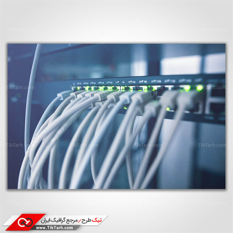 تصویر باکیفیت کابل شبکه