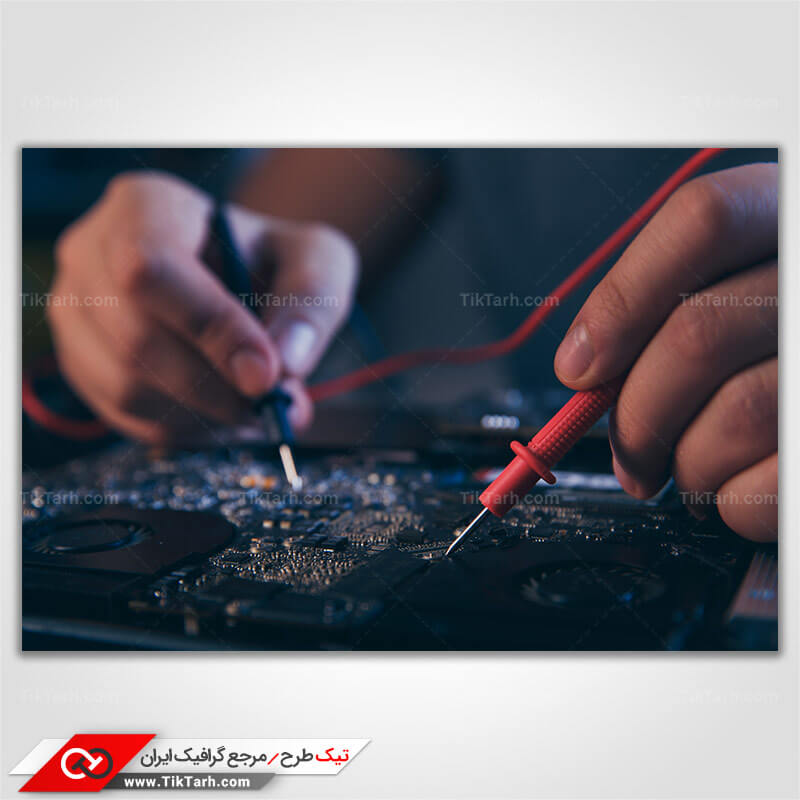 تصویر باکیفیت ساخت برد رایانه