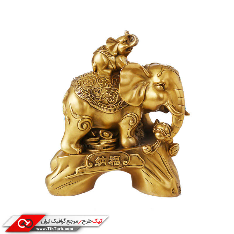 دانلود المان واقع گرایانه مجسمه فیل
