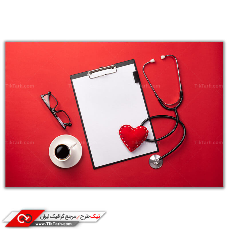 دانلود عکس با کیفیت گوشی پزشکی و قلب
