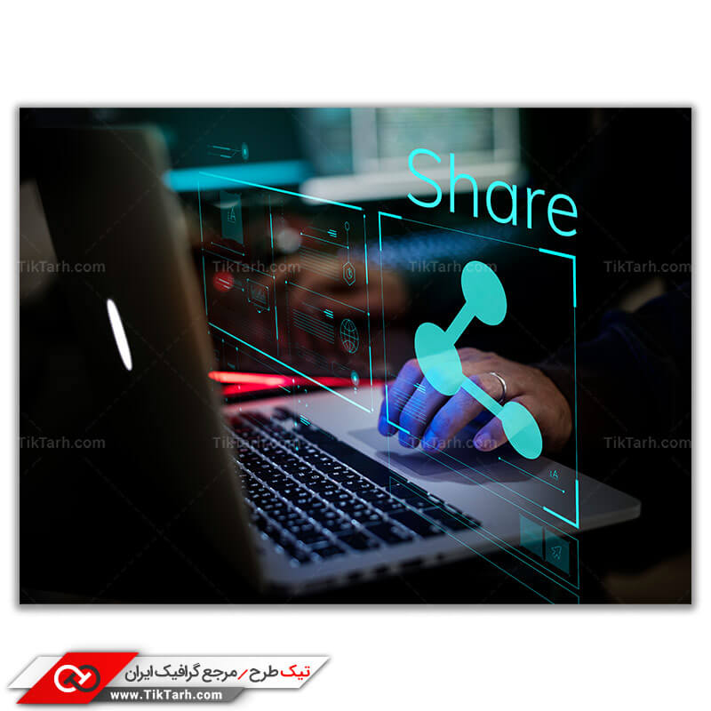 تصویر باکیفیت انتقال داده ها توسط رایانه