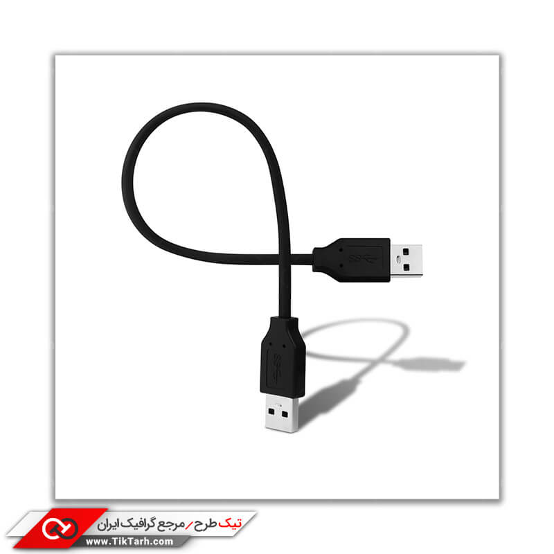 تصویر باکیفیت کابل USB