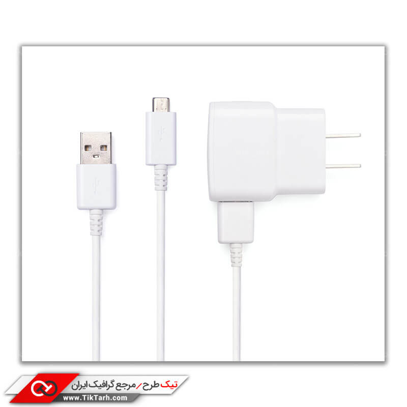 تصویر باکیفیت شارژر و کابل