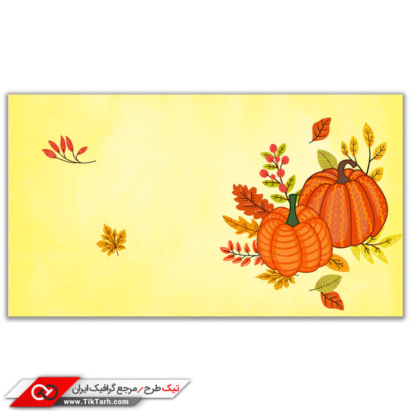 پس زمینه طراحی میوه های پاییزی