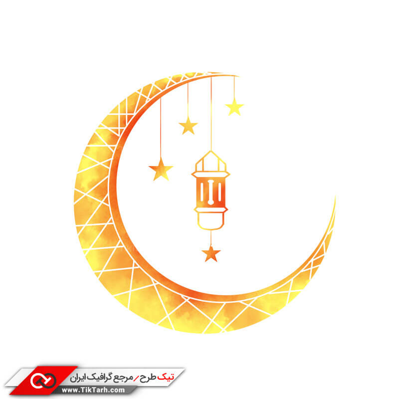 دانلود طرح کلیپ آرت هلال ماه