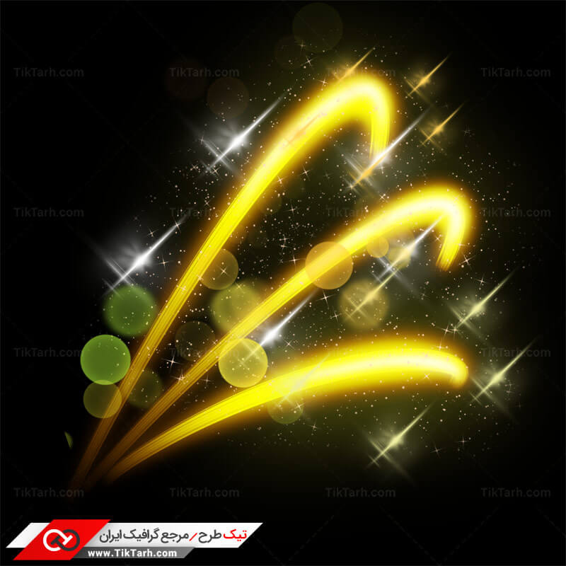 دانلود طرح لایه باز نور افشانی