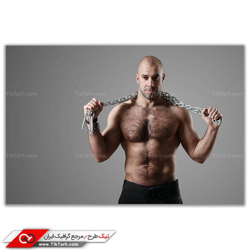 تصویر باکیفیت تقویت بدن با زنجیر