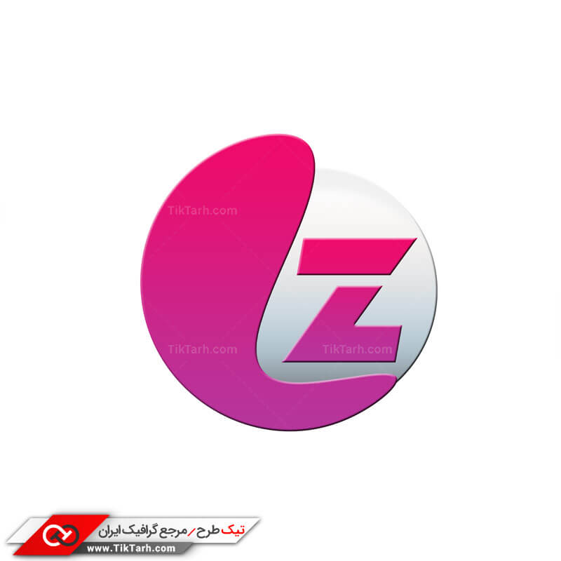 طرح لایه باز با کیفیت لوگو دایره با حرف Z