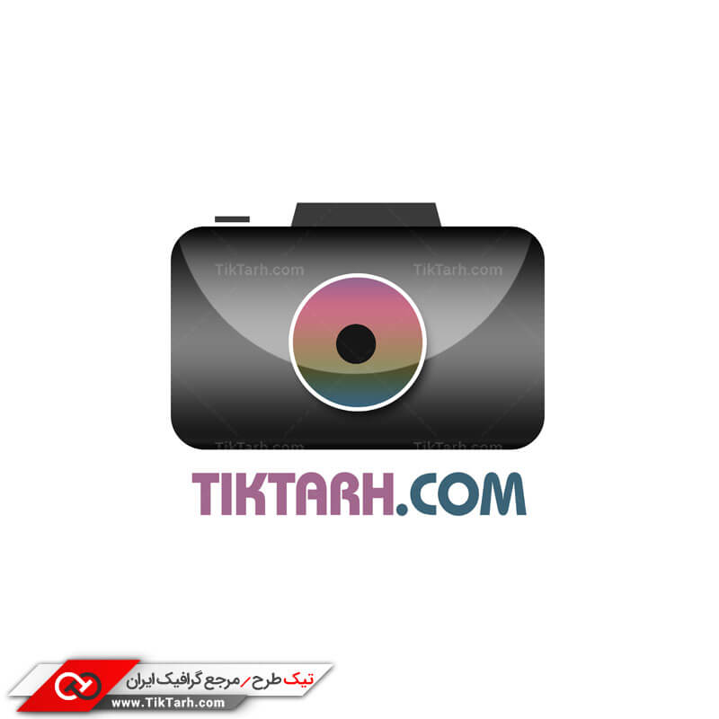 دانلود طرح گرافیکی لوگو دوربین عکاسی