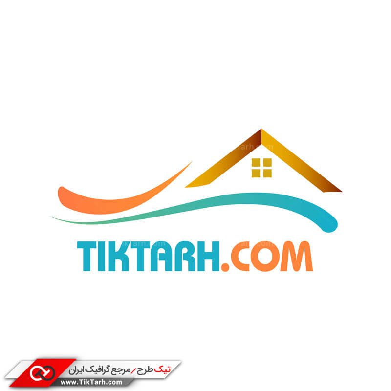 دانلود طرح لایه باز لوگو مشاور املاک
