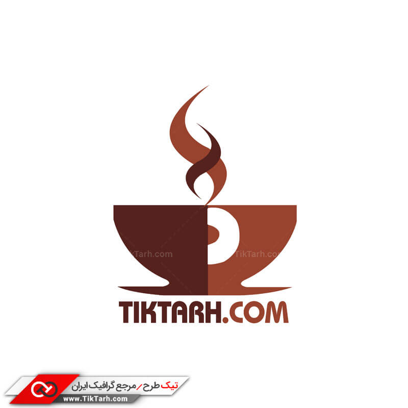 طرح لوگو گرافیکی کافی شاپ