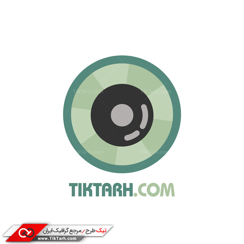 دانلود طرح لوگو لنز دوربین