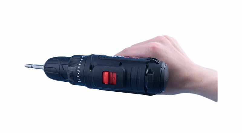 دانلود طرح دریل شارژی در دست