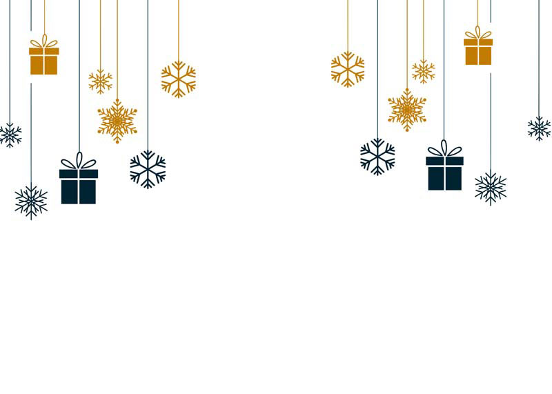 پس زمینه لایه باز آویزهای دانه برف