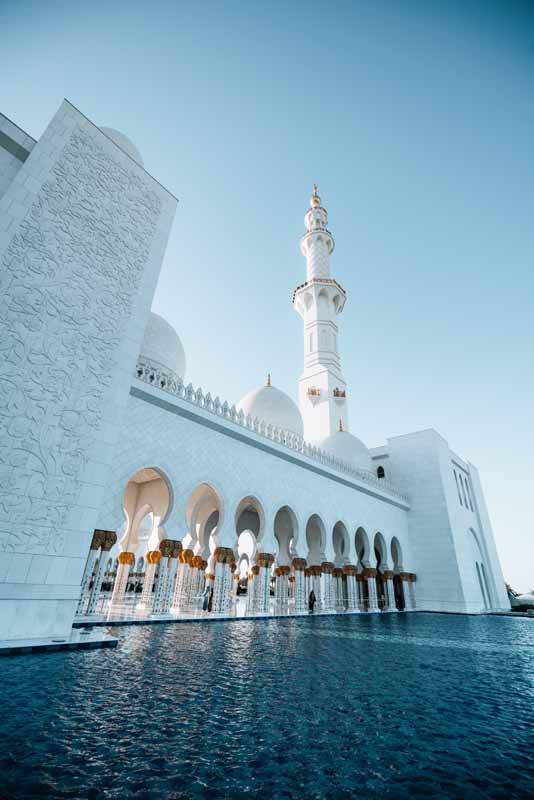 تصویر با کیفیت مسجد شیخ زاید امارات