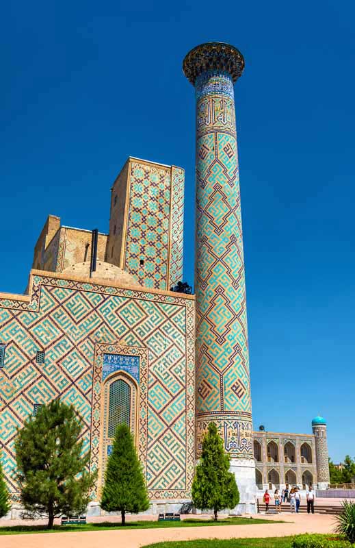 تصویر باکیفیت مدرسه ریگستان سمرقند