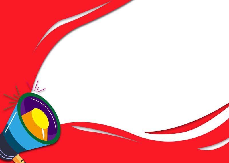 دانلود پس زمینه لایه باز قرمز و بلندگو