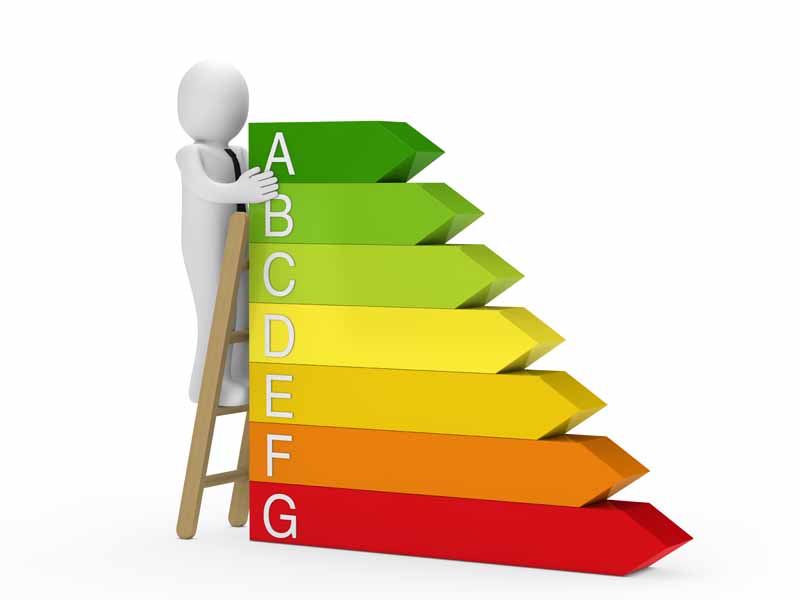 عکس سه بعدی آدمک و برچسب انرژی