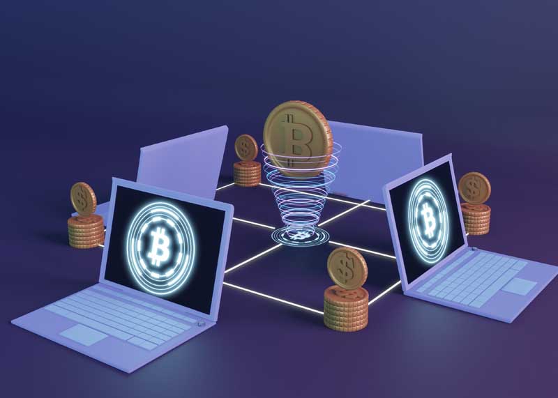 دانلود عکس باکیفیت سه بعدی استخراج بیت کوین