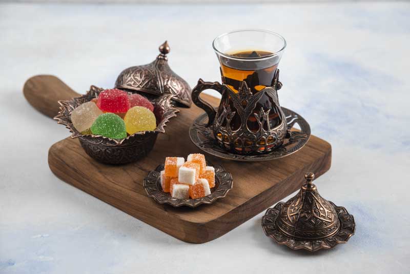 عکس باکیفیت چای و راحت الحلقوم
