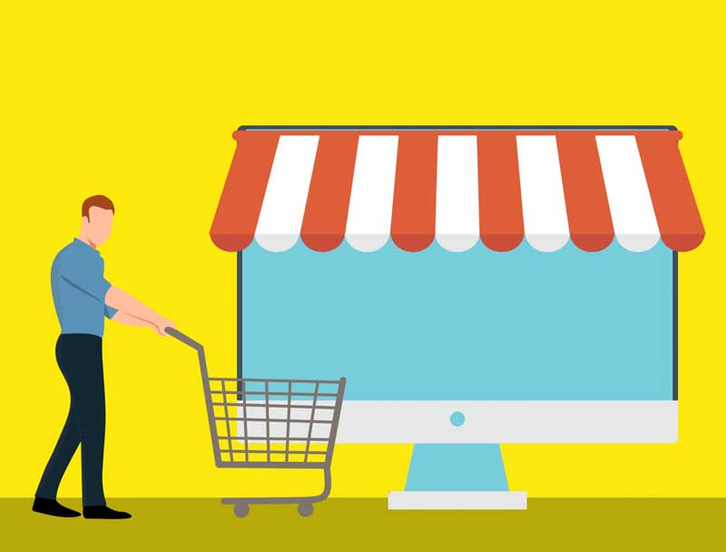 دانلود عکس مانیتور و فروشگاه اینترنتی