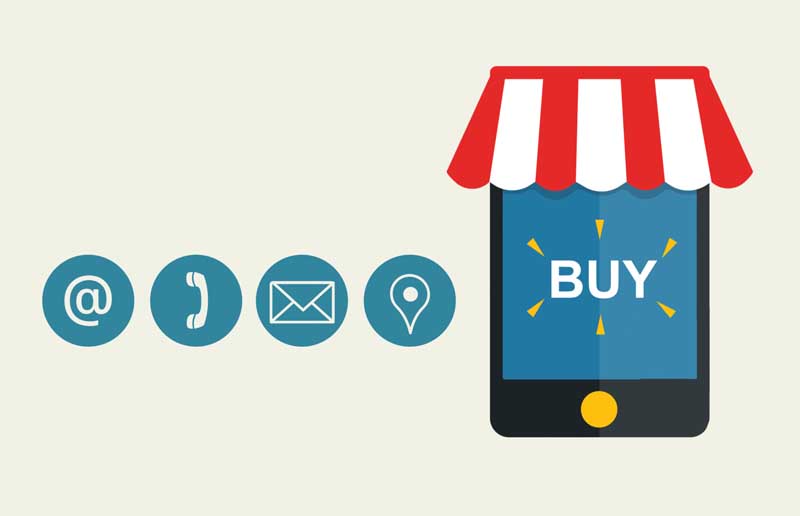 عکس کارتونی خرید آنلاین با موبایل
