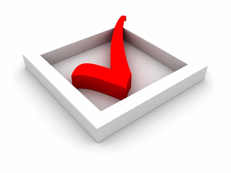 دانلود عکس سه بعدی تیک قرمز