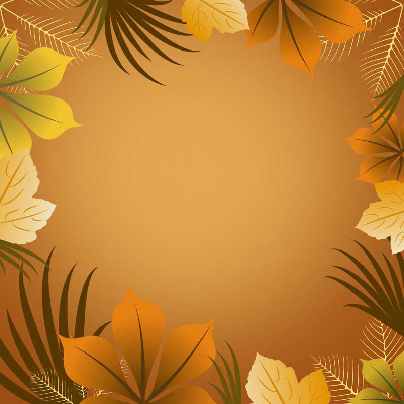 طرح پس زمینه خزان