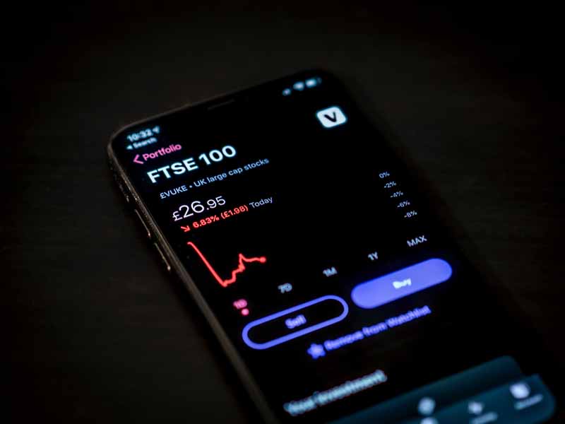 دانلود عکس باکیفیت نمودار سهم در موبایل