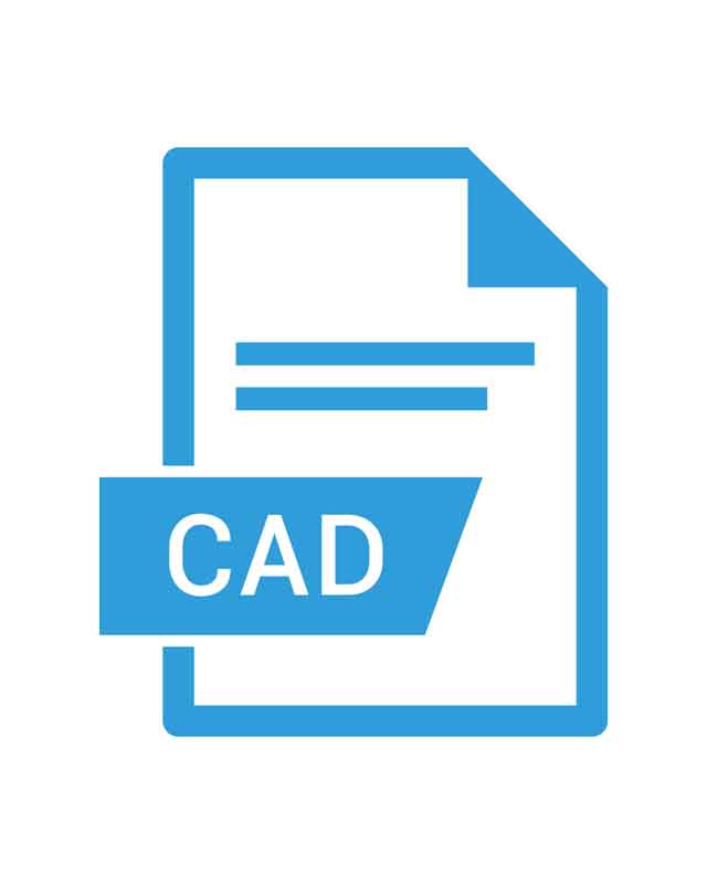 طرح آیکون فرمت CAD