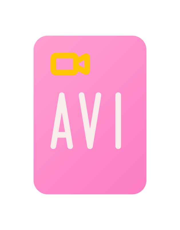 دانلود طرح آیکون فرمت AVI