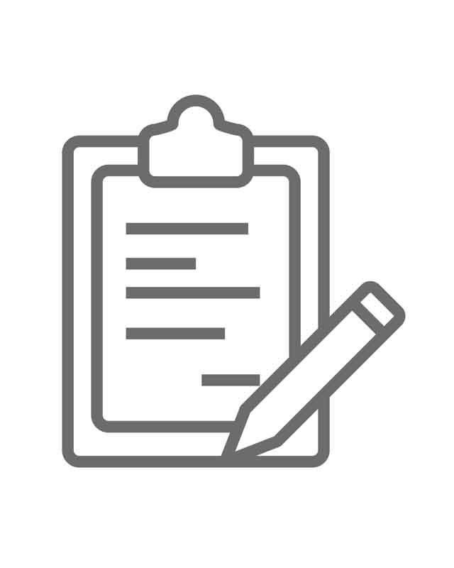 طرح آیکون نوشتن چک لیست