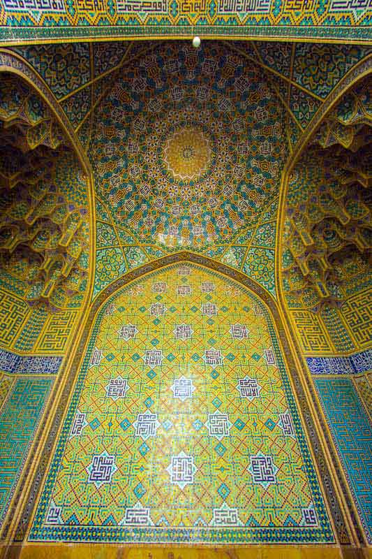 تصویر باکیفیت نمای معماری اسلامی
