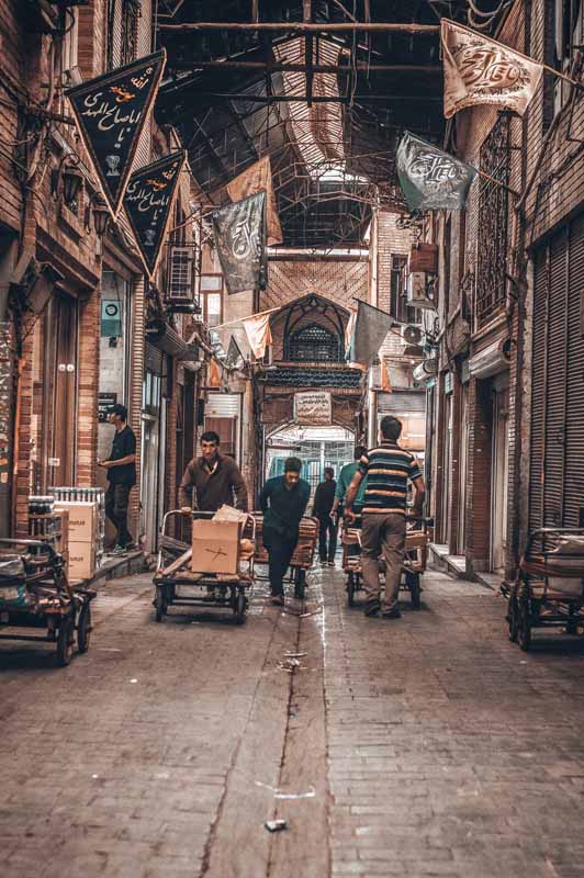 تصویر باکیفیت بازار سنتی تهران