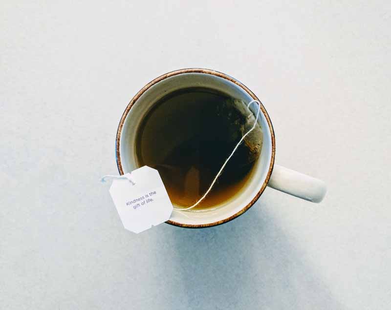 دانلود عکس چای کیسه ای