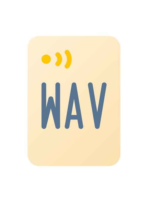 دانلود طرح آیکون صفحه WAV